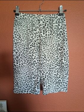 Verge Girl Leopard Print Biker Shorts